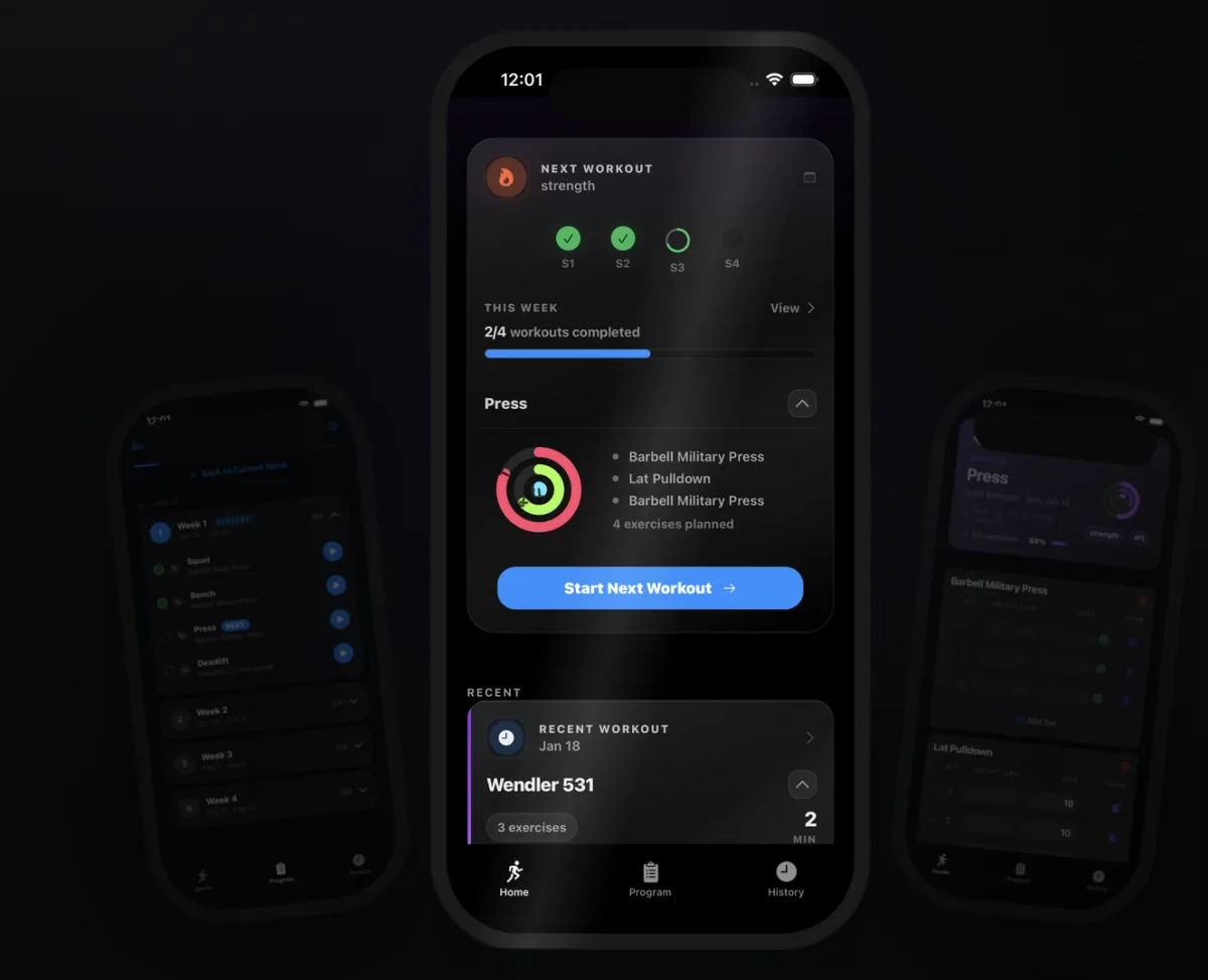 LiftRoute — Workout Planner